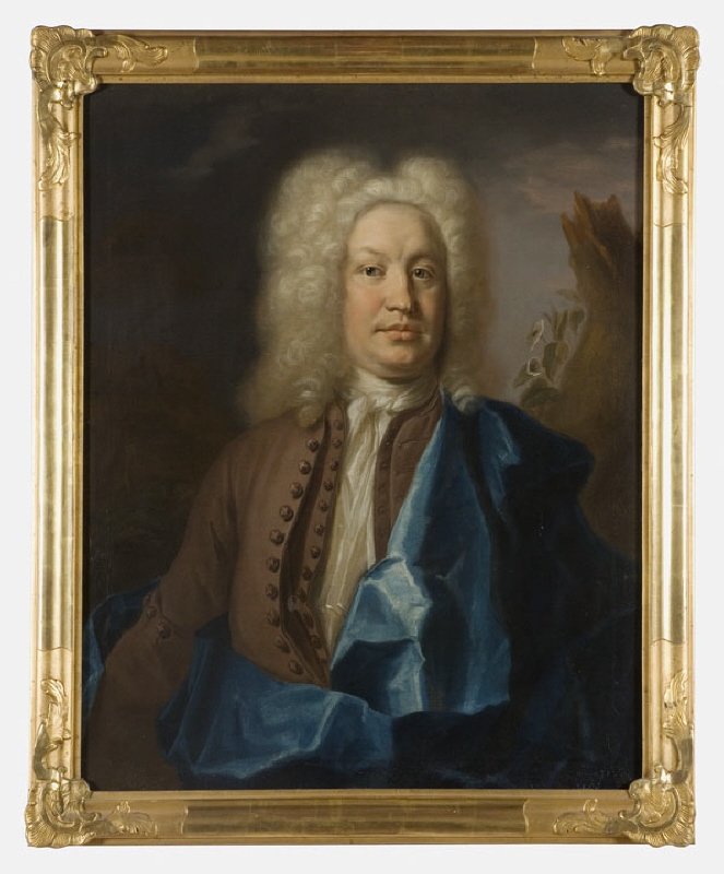 Jonas Alströmer (1685-1761), chief of division to the Swedish National Board of Trade, industrialist, businessman, diplomat, married to 1. Margareta Clason, 2. Hedvig Elisabet Paulin