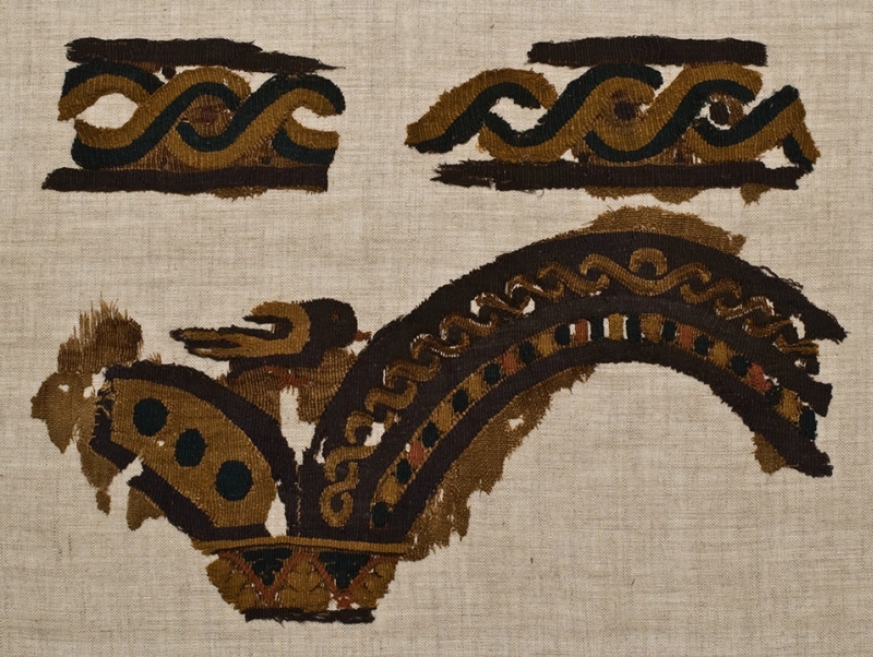 Textilfragment.Koptiskt