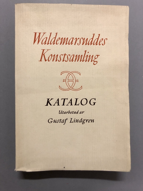 Bok. Gustaf Lindgren: Waldemarsuddes konstsamling