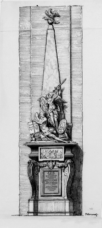 Henri och Alphonse-Louis de Lorraines gravmonument i Saint-Roch, Paris