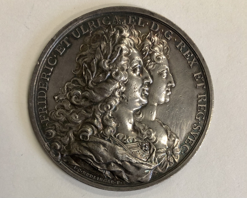 Fredrik I (1676-1751), lantgreve av Hessen-Kassel, kung av Sverige, och Ulrika Eleonora d.y. (1688-1741), drottning av Sverige
