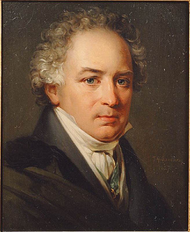 Carl Johan Fahlcrantz (1774-1861), artist, professor at the Academy of Fine Arts, married to Anna Sophie Hagström