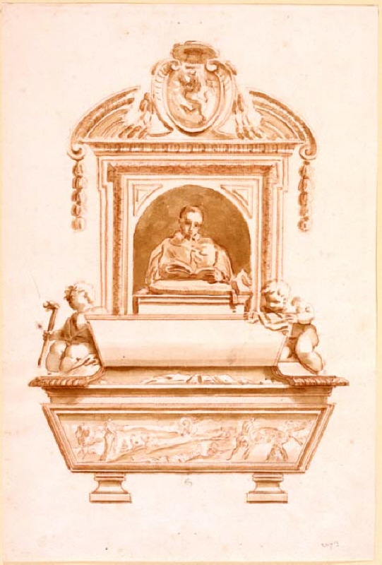 Girolamo Raimondis gravvård i S. Pietro in Montorio, Rom