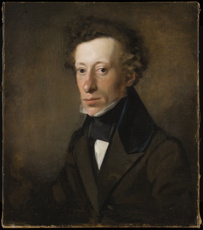 Adolf Bonnier (1806-1867), bokhandlare, förläggare, gift med 1. Ester Philip, 2. Sofi Hirsch