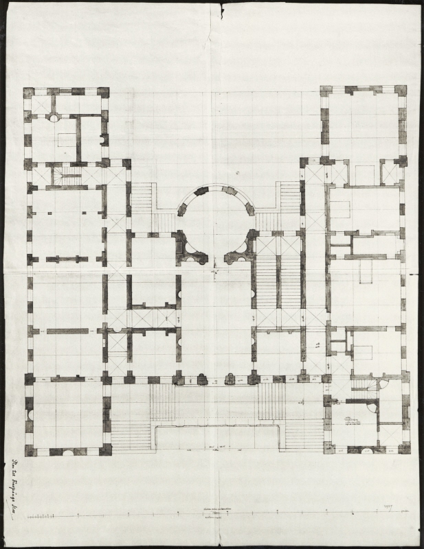 Finspång Country House. Ground floor plan