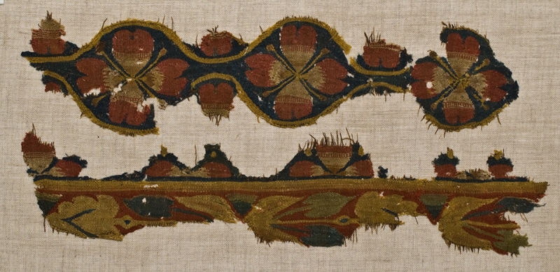 Textilfragment. Koptiskt
