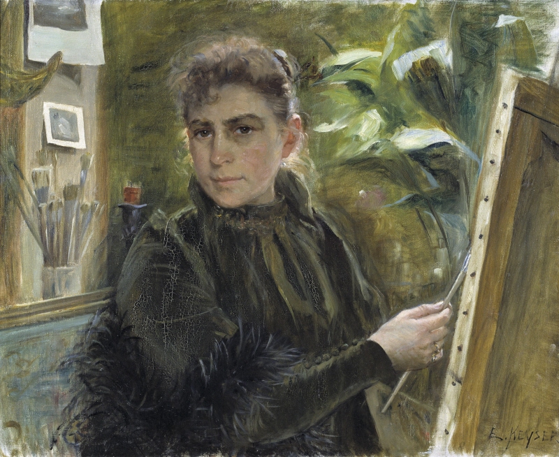 Självporträtt, 1880