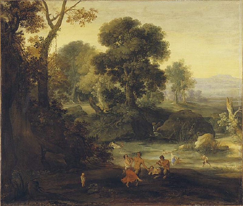 Landscape with Satyrs and Nymphs
