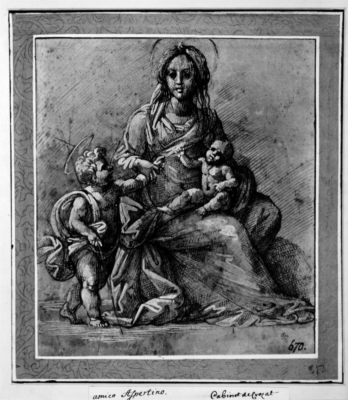 Jungfrun och barnet med Sankt Johannes