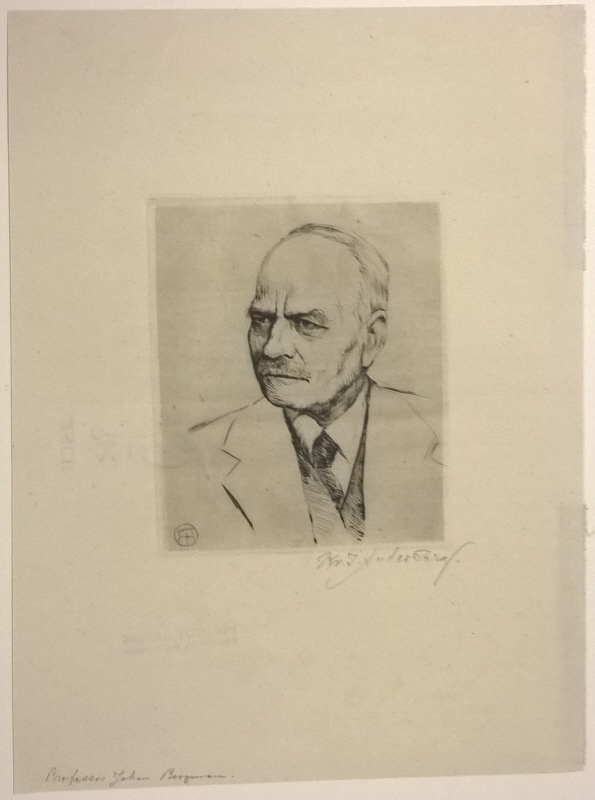 Johan Bergman (1864-1951), professor, riksdagsman och översättare