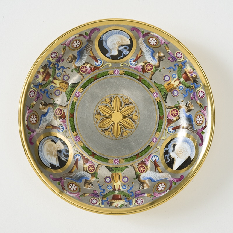 Plate, part of a set