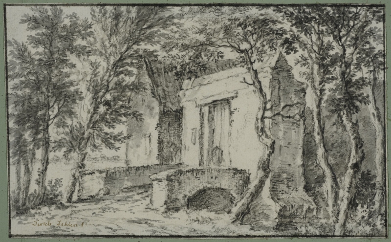 Landscape with a Partly Ruined Building
