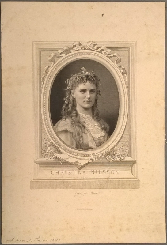 Kristina Nilsson (1843-1921), grevinna de Casa Miranda, opera- och konsertsångerska