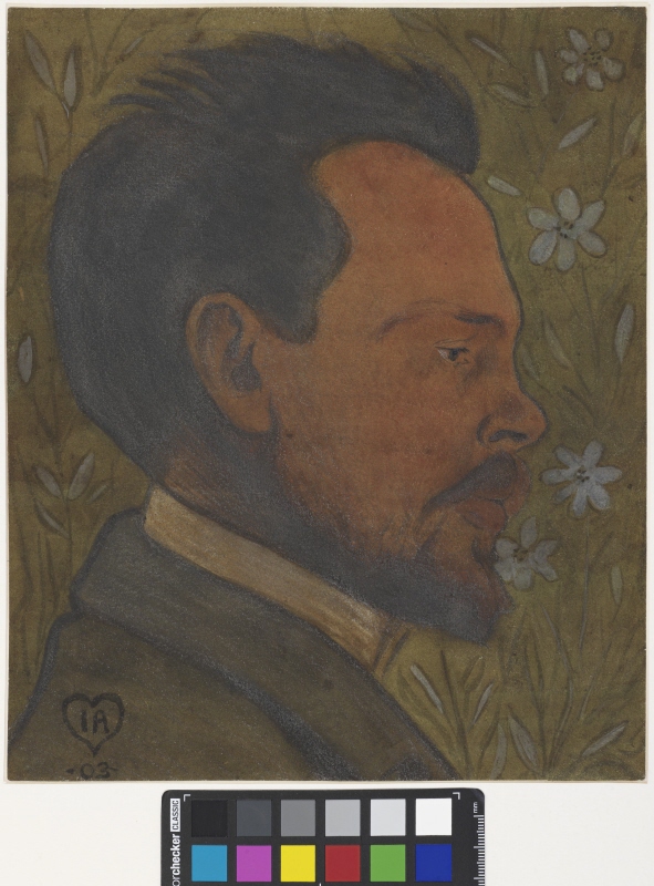 Konstnären Nils Rosberg (1865-1957)
