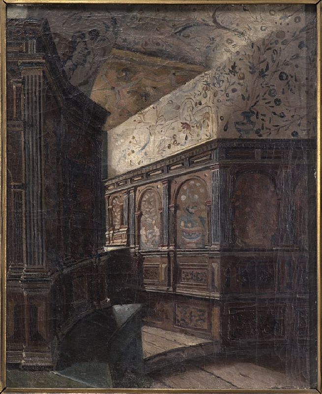 Duke Karl's Tower Chamber at Gripsholm, c. 1870