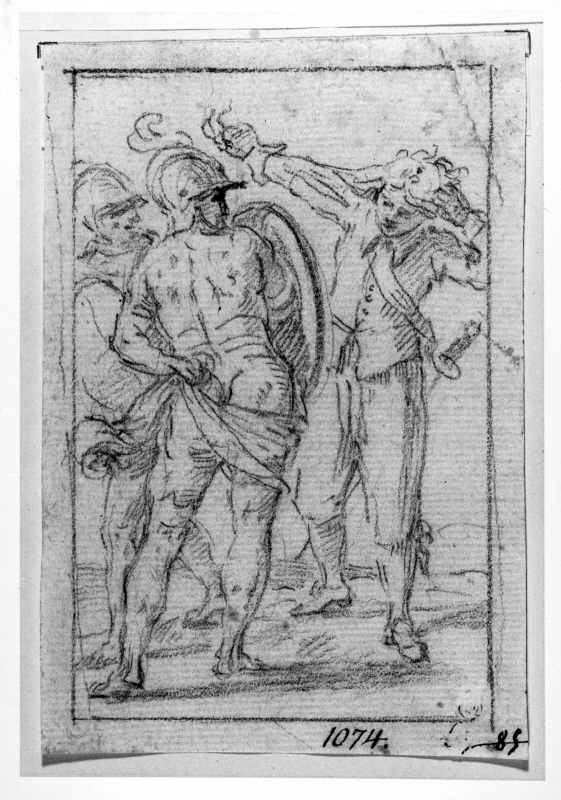 Study of three soldiers