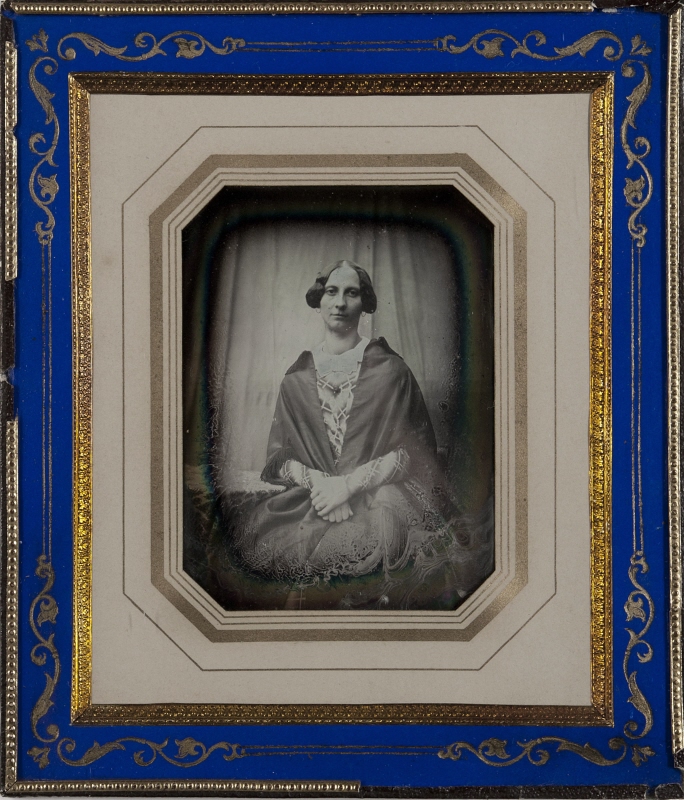 Förmodat porträtt av Olivia (Tina) Northman, g. Hedenstierna (1819–1891), 1849