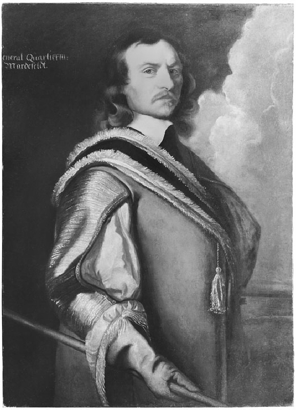 Conrad Marderfelt (approx. 1610-1688), baron, quarter defense general , field marshal, married to 1. Lucia Catharina Theophili, 2. Augusta Eleonora von der Lancken
