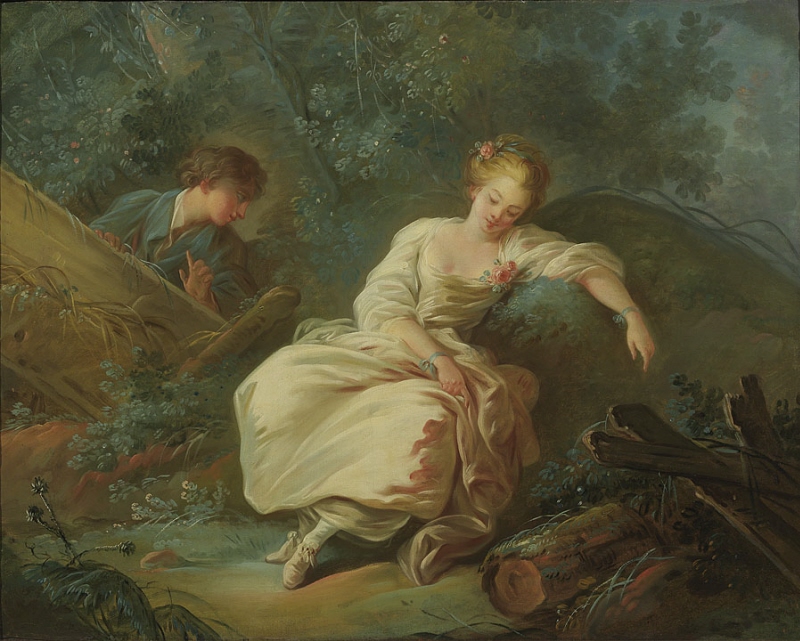 Young Couple in a Landscape