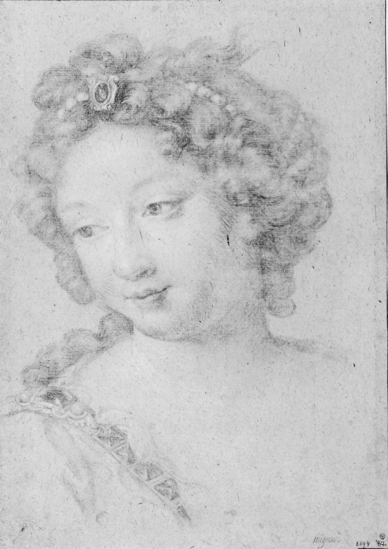 Porträtt av Madame la Dauphine