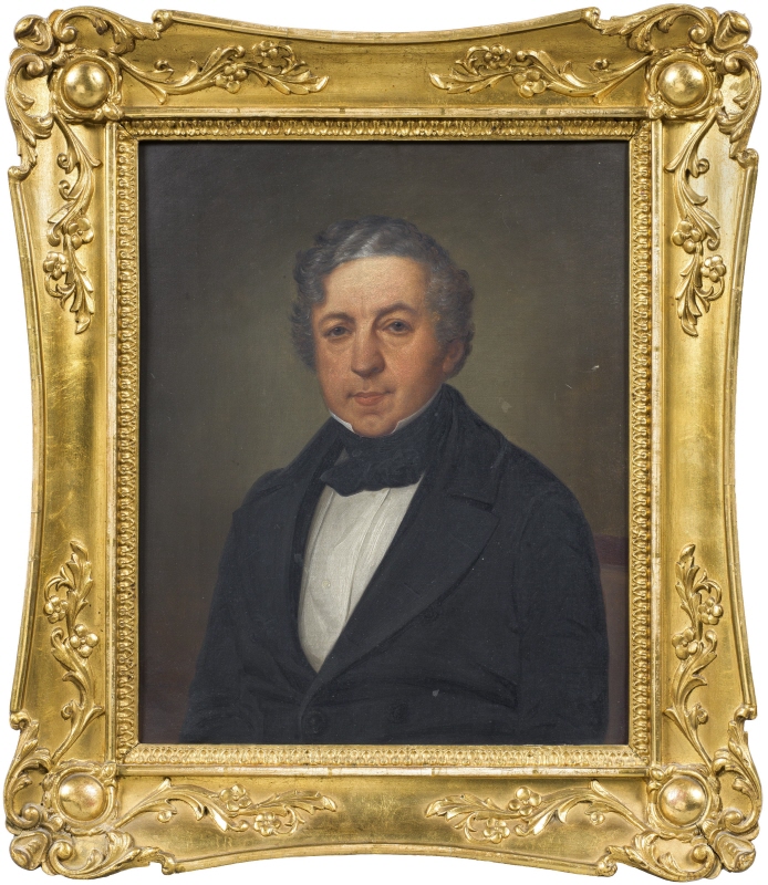 Julius Geber (1816-1876), wholesale dealer, banker, married to Hilda Philipson