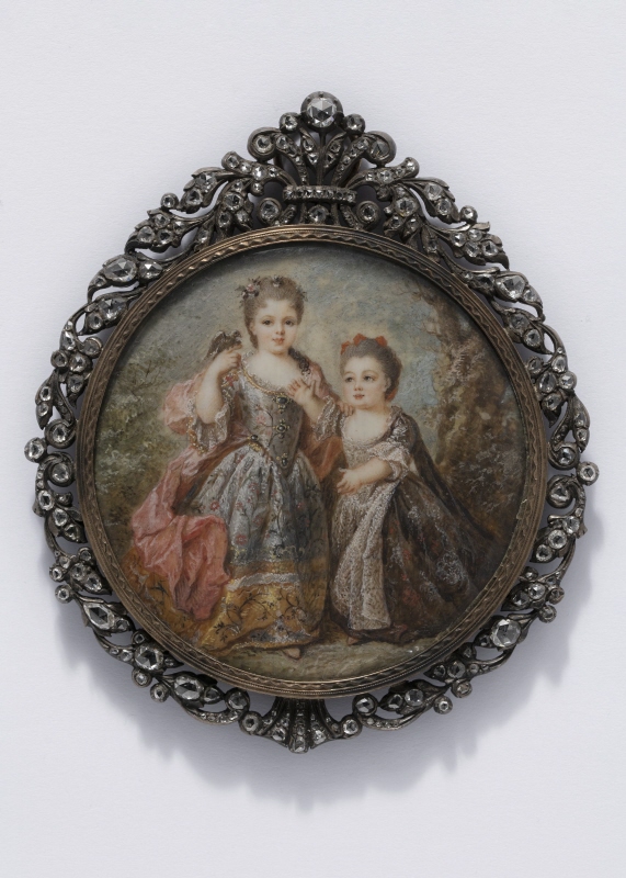 Adélaïde och Victoire av Frankrike, kallade Mesdames de France
