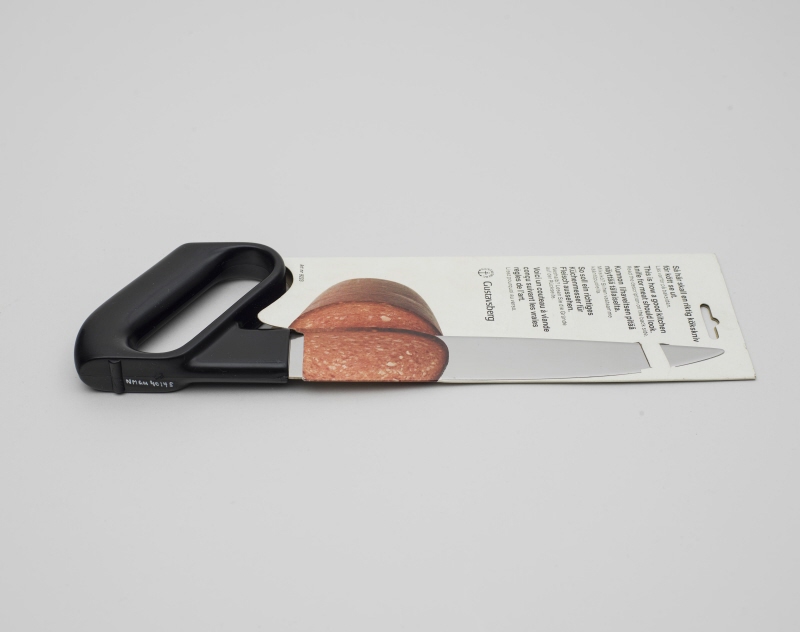 Kökskniv. svart i originalförpackning