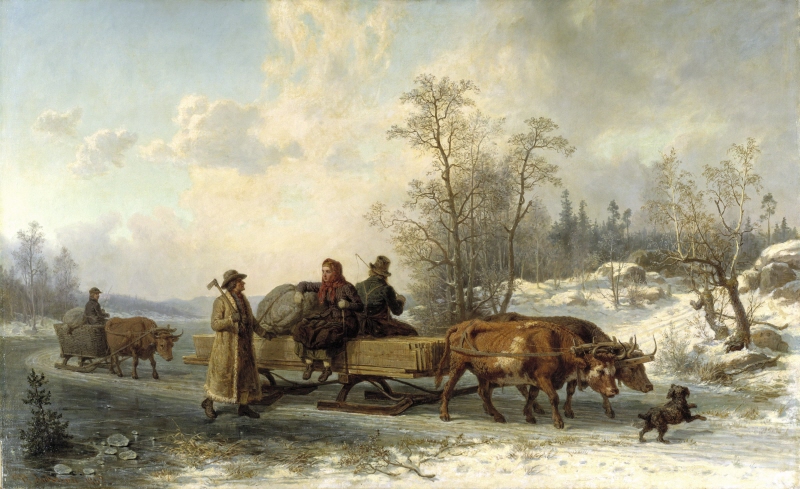Peasants from Sorunda on their Way to Stockholm