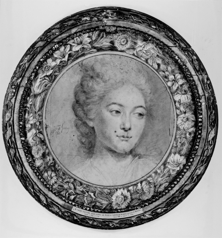 Porträtt av Gabrielle de Rochefort, grevinna de Montillet