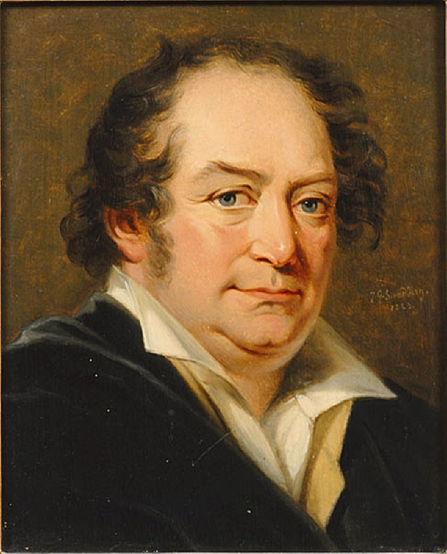 Lars Hjortsberg (1772-1843), actor, married to Sophia Catharina Dosmo