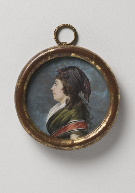 Agathe-Francoise Bonvallet, the artist's wife