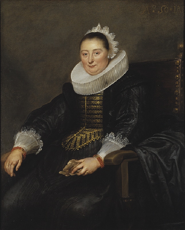 Portrait of a Middle-Aged Woman