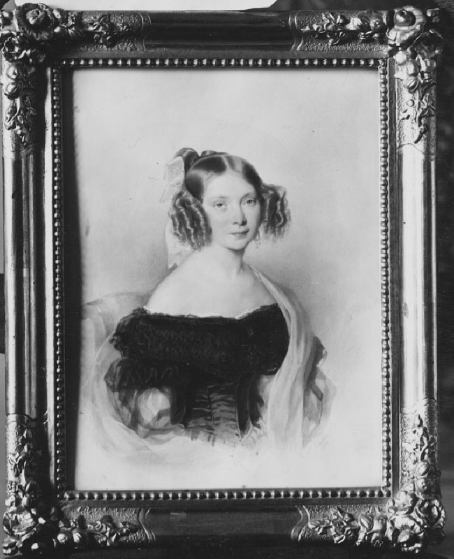 Natalie Alexandra von Buxhoeweden (1814-1867), countess, maid of honour of Alexandra Fjodorovna of Russia, married to count Karl Gustav Löwenhielm