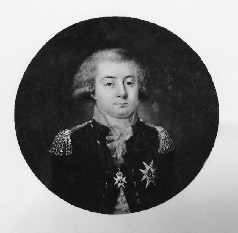 Axel Kristian Reuterholm (1753-1811), friherre, president, gift med Lovisa Charlotta Malm