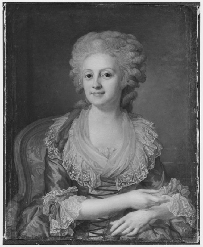 Anna Christina Bladh, 1757-1793, gift med Eric af Wetterstedt
