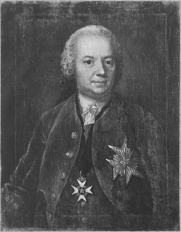 Edvard Carleson (1704-1767), state secretary, diplomat, public Government official, married to Clara Leystar