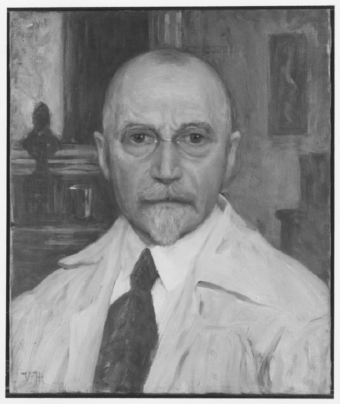 Vilhelm Holmgren (1863-1943), konstnär, gift med Marie Jean Ferrand