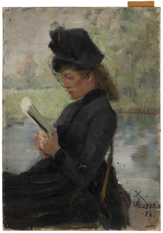 Läsande kvinna, Meudon