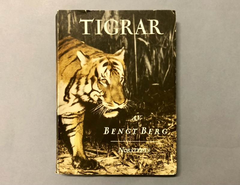 Bok. Bengt Berg: Tigrar. Svensk Bokkonst 1934, nr 19