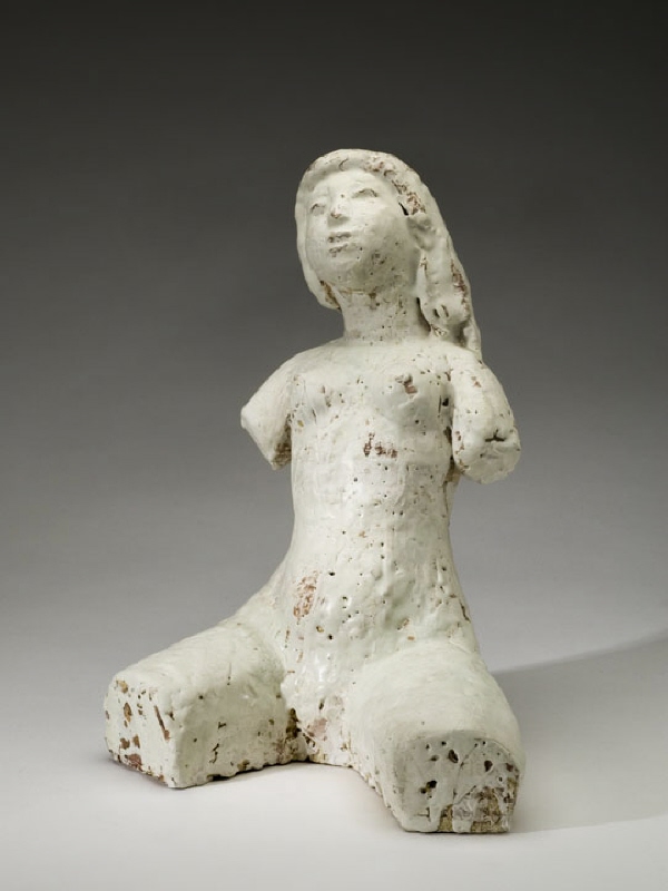 Skulptur, naken kvinna