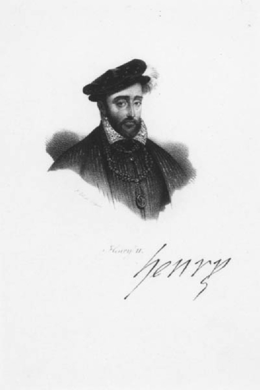 Porträtt av Henry II