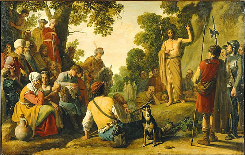 St John the Baptist Preaching in the Desert