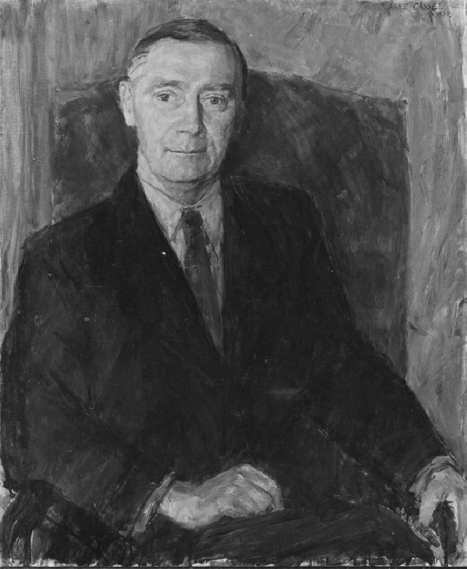 Carl Callersten (1894- 1965), fil. lic., rektor för Gripsholms folkhögskola, gift med Märtha Engström