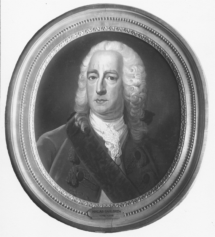 Niklas Sahlgren, 1701-1776, direktör