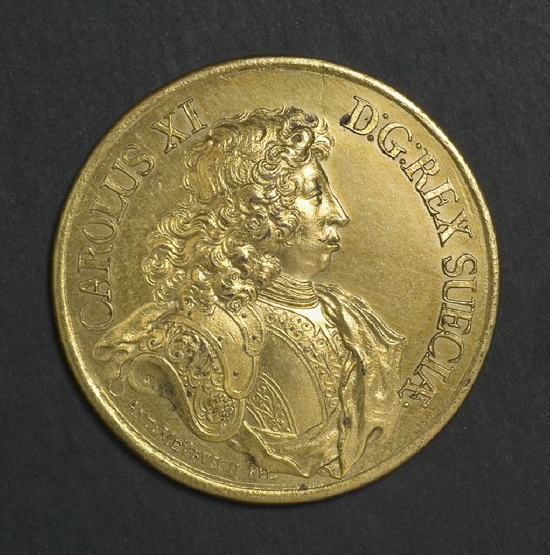 Medalj över Karl XI (1655-1697)