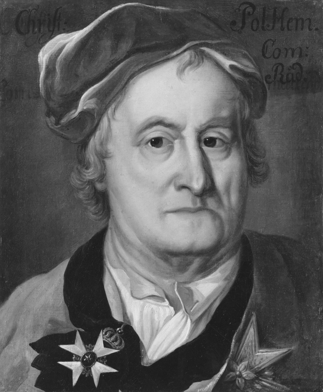 Christopher Polhem (1661-1751), mechanic, inventor, married to Maria Hoffman