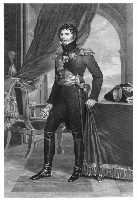 Karl XIV Johan (1763-1844), kung av Sverige och Norge, gift med Desirée Clary