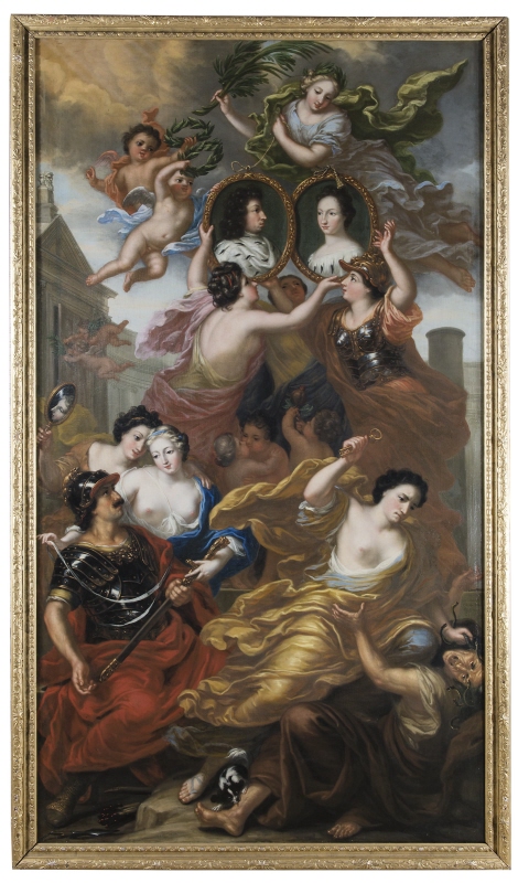 Allegori över konung Karl XI:s och drottning Ulrika Eleonoras förening