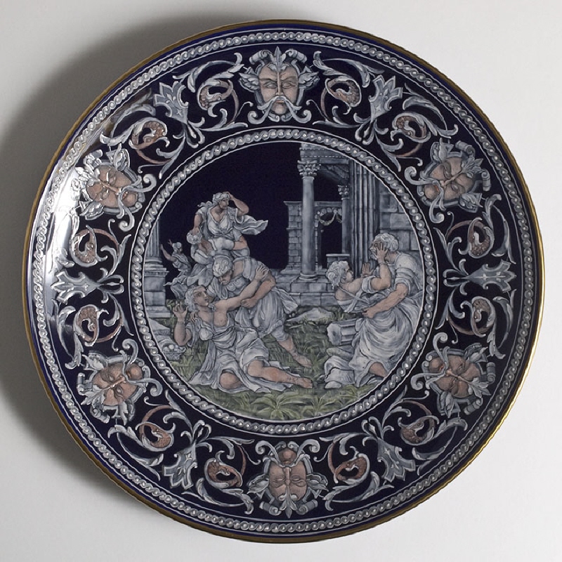 Plate, The Abduction of the Sabine Women