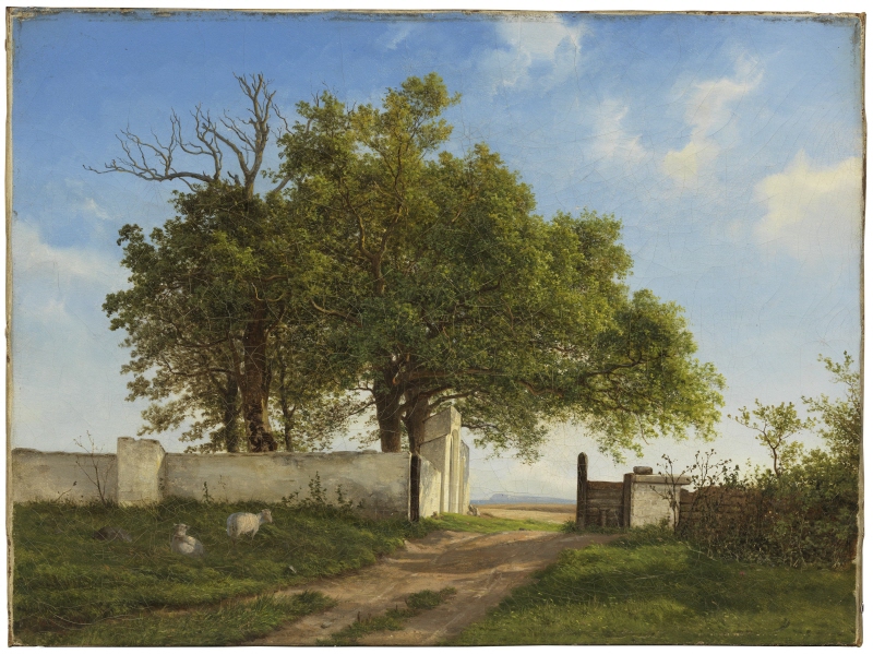Landscape with a Cemetary